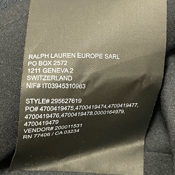 Club Monaco Women's  Blue Navy  Ruffled Sleeveless Lined Stretch Sz 4 - Picture 14 of 16